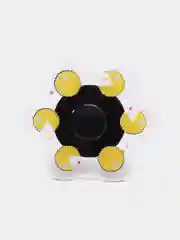 Черный анимированные спиннеры, бегущий спиннер, 3D спиннер, Спиннер Tik-Tok