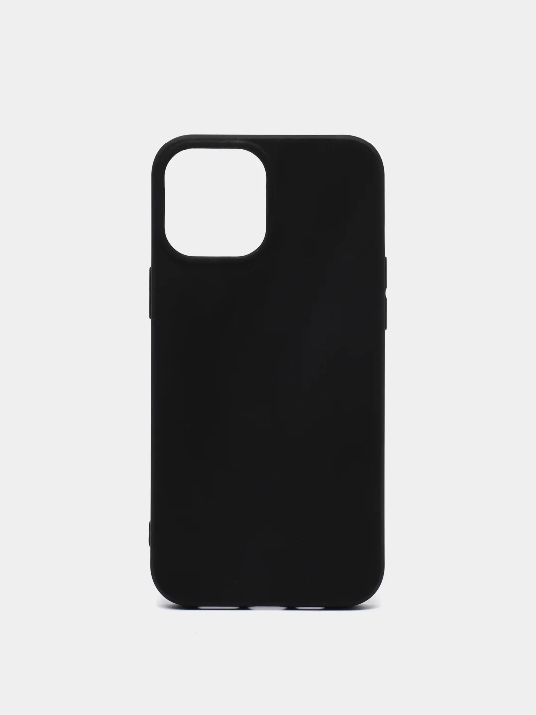 Черный чехол на айфон / iPhone 12 / iPhone 12 Pro / iPhone 12 Pro Max / iPhone 12 mini