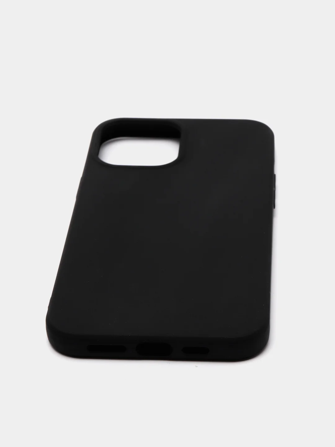 Черный чехол на айфон / iPhone 12 / iPhone 12 Pro / iPhone 12 Pro Max / iPhone 12 mini