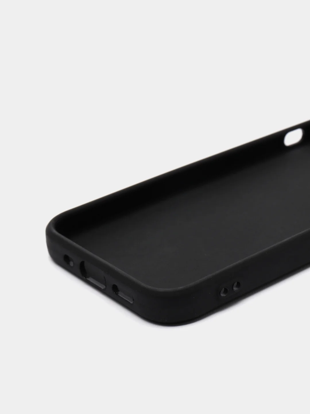 Черный чехол на айфон / iPhone 12 / iPhone 12 Pro / iPhone 12 Pro Max / iPhone 12 mini