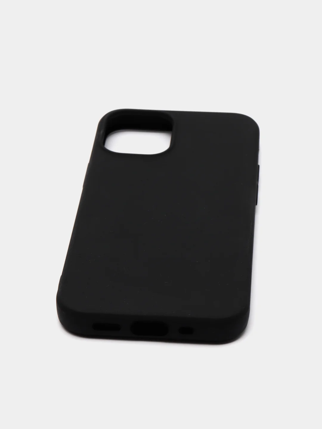 Черный чехол на айфон / iPhone 12 / iPhone 12 Pro / iPhone 12 Pro Max / iPhone 12 mini