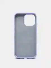 Лавандовый чехол Silicone Case для iPhone 13 Pro, закрытый низ