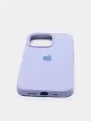 Лавандовый чехол Silicone Case для iPhone 13 Pro, закрытый низ