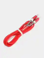 Красный кабель зарядный Micro-USB, Type-C, Lightning, 1 м