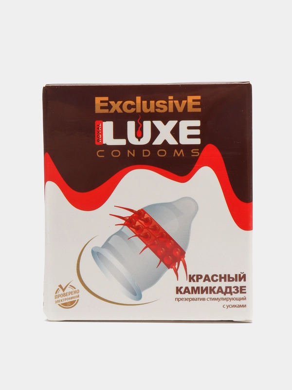 Презерватив LUXE Exclusive "Красный Камикадзе", 1 штука