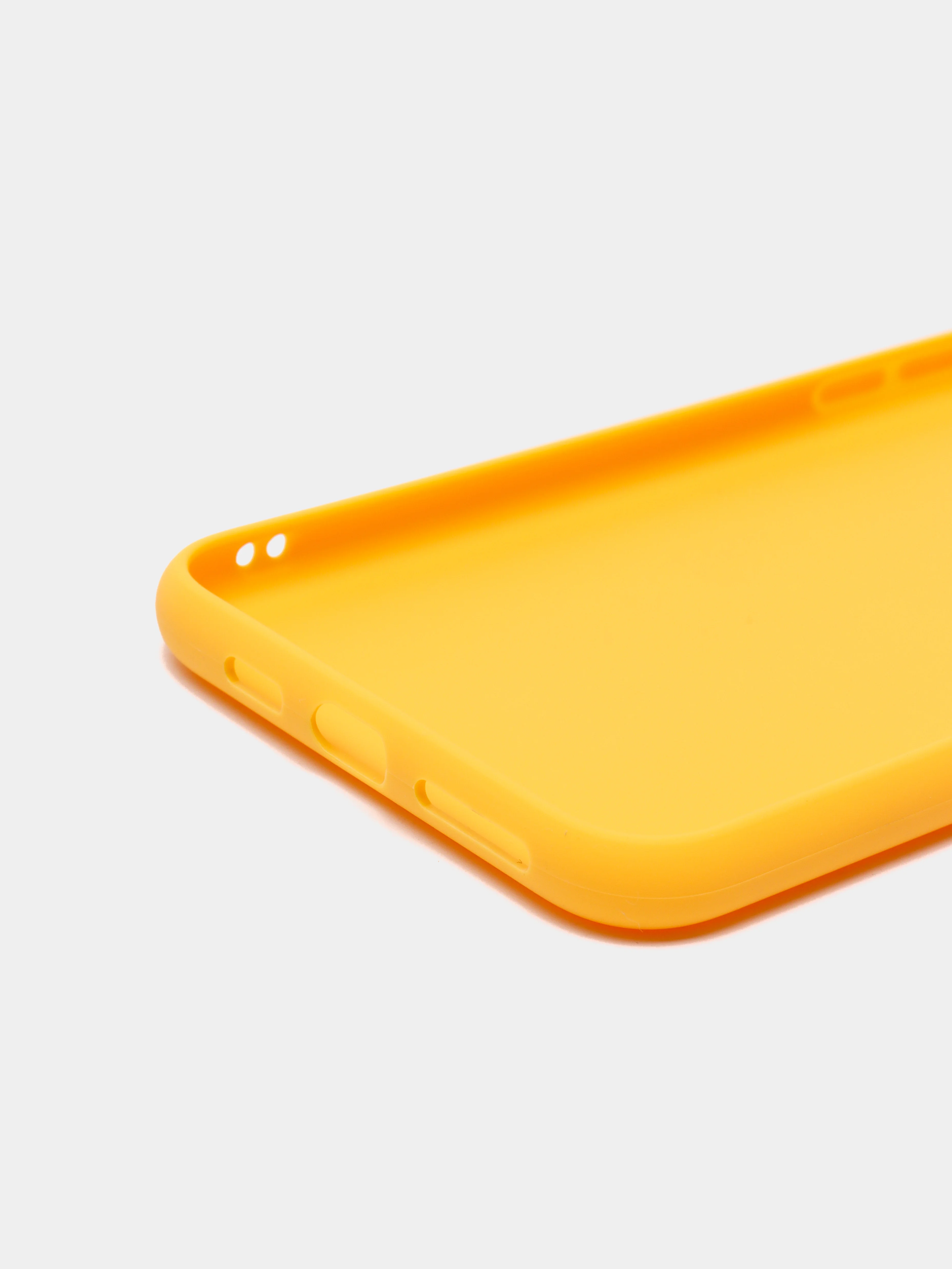 Желтый чехол для Apple iPhone 11 Pro Max силиконовый, 14 цветов