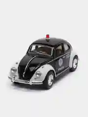 Металлическая машинка 1:32 Volkswagen Classical Beetle (Police) 1967 KT5057DP