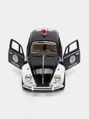 Металлическая машинка 1:32 Volkswagen Classical Beetle (Police) 1967 KT5057DP