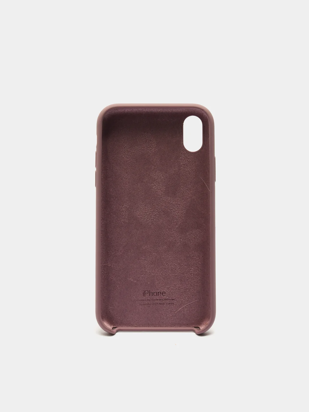 Марсала чехол Silicone Case ( Чехол силиконовый ) для iPhone XR
