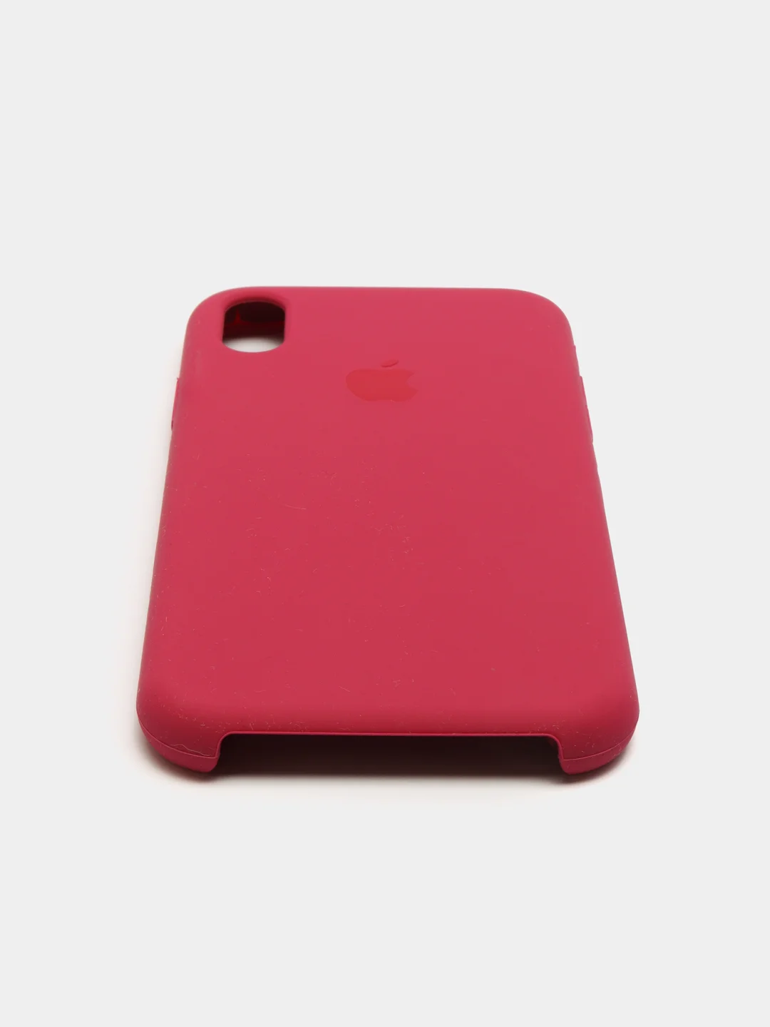 Тёмно-розовый чехол Silicone Case ( Чехол силиконовый ) для iPhone XR