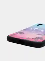 Голубой яркий чехол цветные принты картинки для  iPhone 5S SE 6 6S 7 Plus 8 X XS XR 11 Pro Max 12