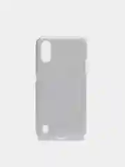 Серебряный чехол Samsung Galaxy A01 / M01, Самсунг Галакси А01 / М01 блестящий сияющий