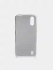 Серебряный чехол Samsung Galaxy A01 / M01, Самсунг Галакси А01 / М01 блестящий сияющий