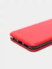 Красный чехол книжка на Xiaomi Redmi 8, Сяоми Редми 8