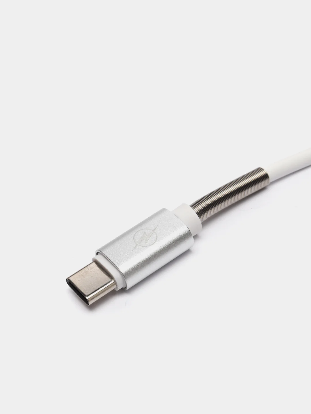 Белый кабель зарядный Micro-USB, Type-C, Lightning, 1 м