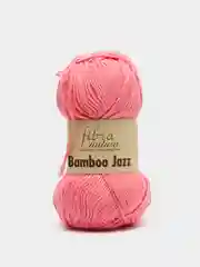 Пряжа "Bamboo Jazz", хлопок, бамбук, 132 м, 50 г, 203 розовый