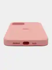 Розовый чехол силиконовый для iPhone 13, 13 Pro, 13 Pro Max, с закрытым низом
