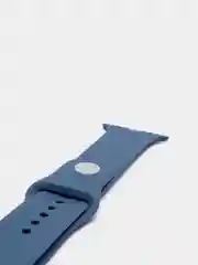Синий спортивный ремешок для Apple Watch Classic 38 / 40 / 41 /  42 / 44 / 45 / 47 mm