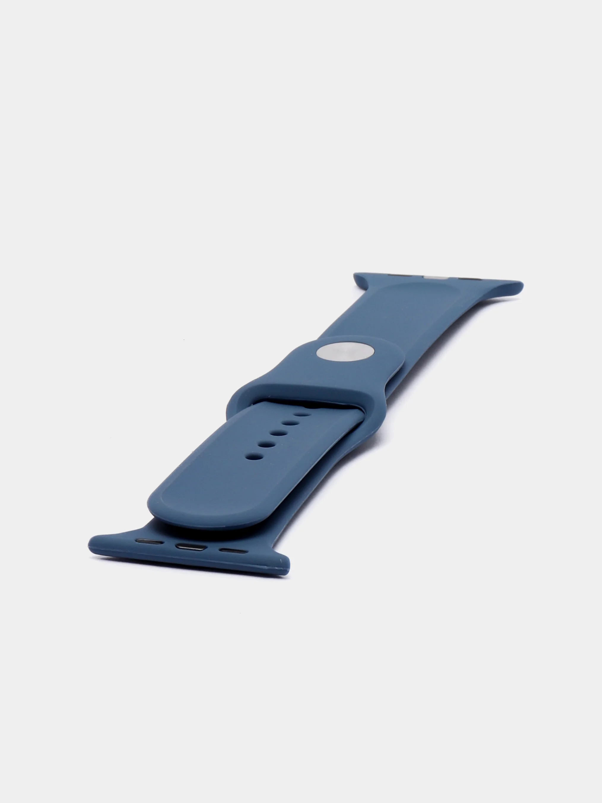 Синий спортивный ремешок для Apple Watch Classic 38 / 40 / 41 /  42 / 44 / 45 / 47 mm