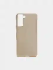 Золотой чехол блестящий Samsung Galaxy S21 Plus накладка c блёстками Самсунг S21 +