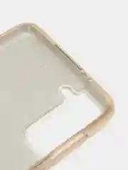 Золотой чехол блестящий Samsung Galaxy S21 Plus накладка c блёстками Самсунг S21 +