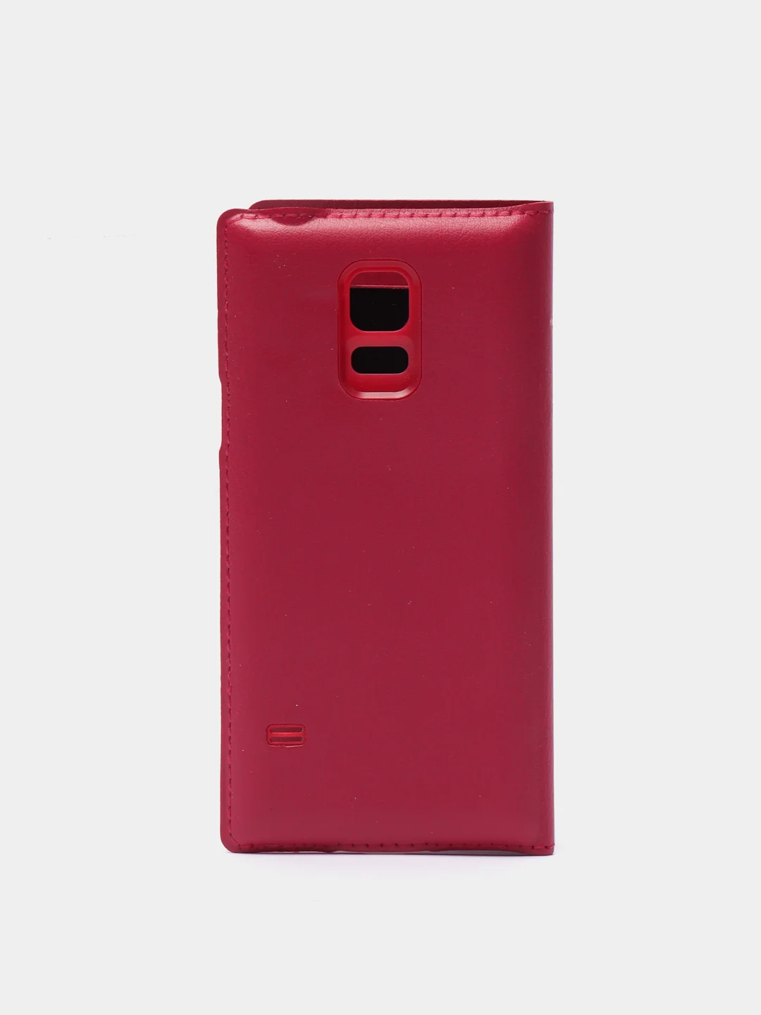 Пурпурный чехол книжка Samsung Galaxy S5 Mini, Самсунг Галакси С5 Мини с окошком