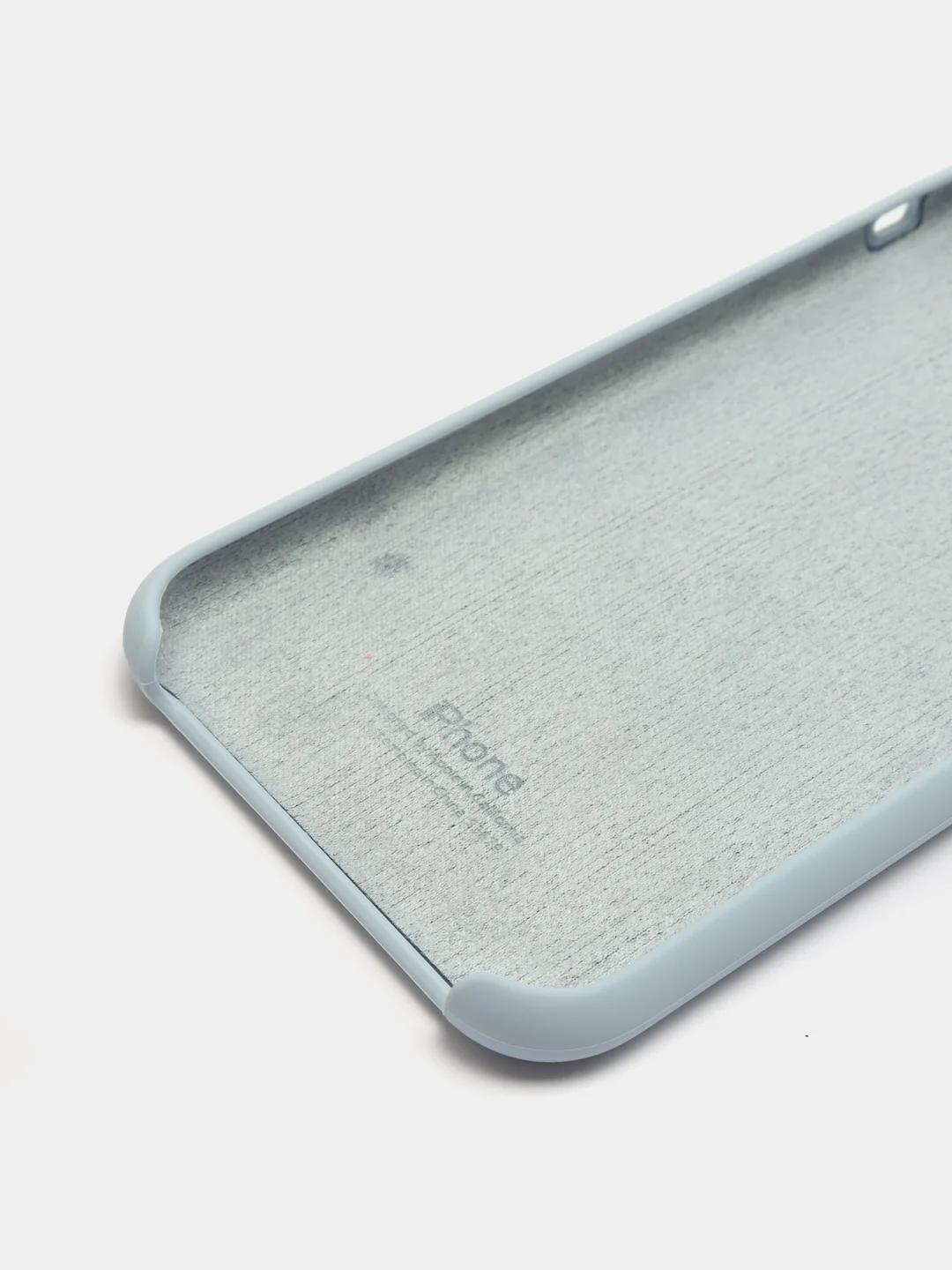 Светло-синий чехол Silicone Case ( Чехол силиконовый ) для iPhone XR