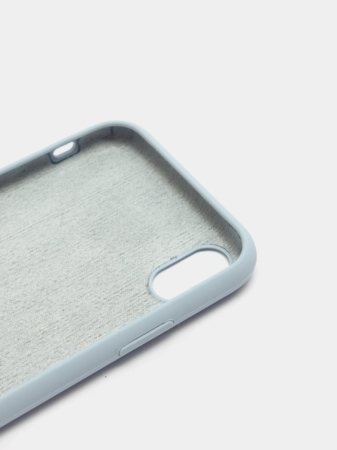 Светло-синий чехол Silicone Case ( Чехол силиконовый ) для iPhone XR