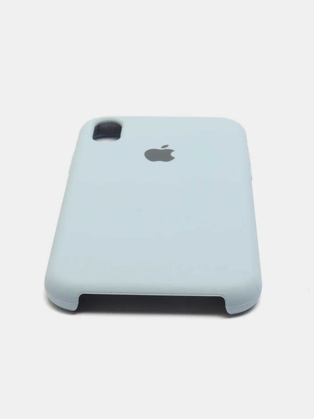 Светло-синий чехол Silicone Case ( Чехол силиконовый ) для iPhone XR
