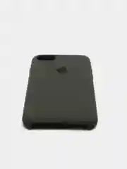 Угольный чехол Silicone Case (Чехол силиконовый) для iPhone 8/ iPhone 8 plus