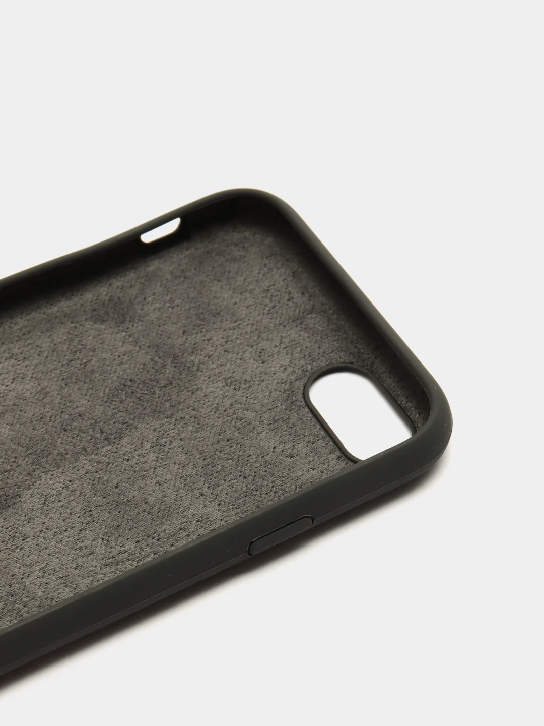 Угольный чехол Silicone Case (Чехол силиконовый) для iPhone 8/ iPhone 8 plus