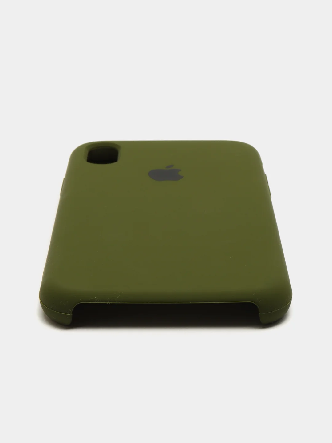 Тёмно-зелёный чехол Silicone Case ( Чехол силиконовый ) для iPhone XR