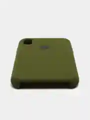 Тёмно-зелёный чехол Silicone Case ( Чехол силиконовый ) для iPhone XR