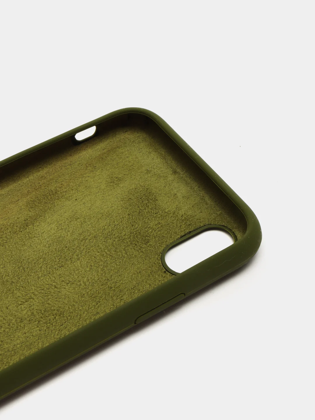 Тёмно-зелёный чехол Silicone Case ( Чехол силиконовый ) для iPhone XR
