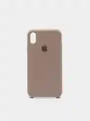 Светло-бежевый чехол Silicone Case ( Чехол силиконовый ) для iPhone XR