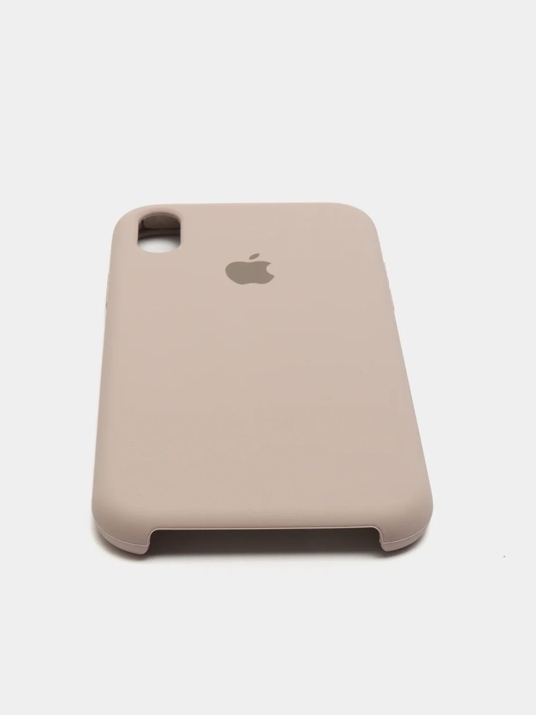 Светло-бежевый чехол Silicone Case ( Чехол силиконовый ) для iPhone XR
