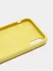 Светло-жёлтый чехол Silicone Case ( Чехол силиконовый ) для iPhone XR