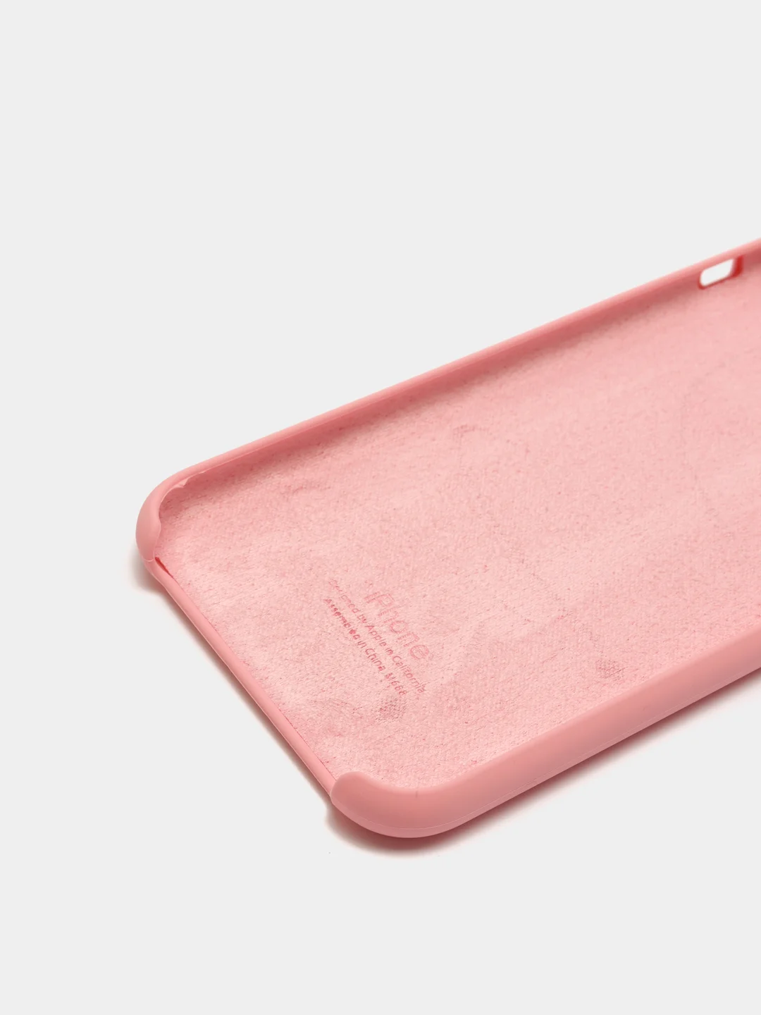 Розовый чехол Silicone Case ( Чехол силиконовый ) для iPhone XR