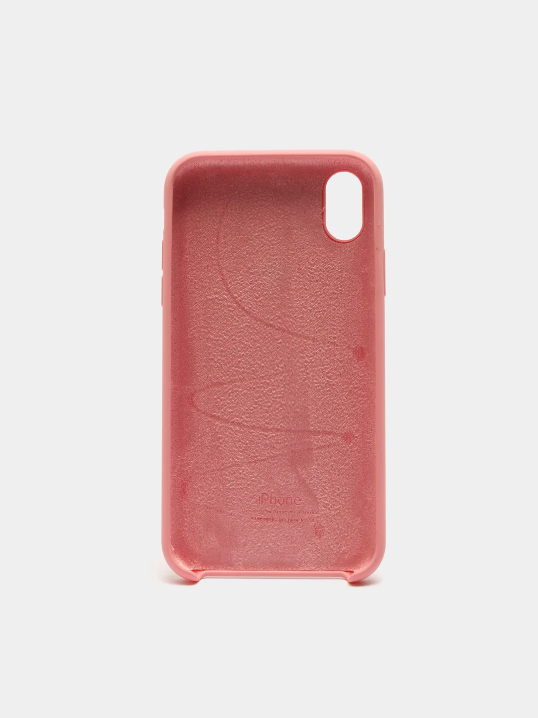 Розовый чехол Silicone Case ( Чехол силиконовый ) для iPhone XR