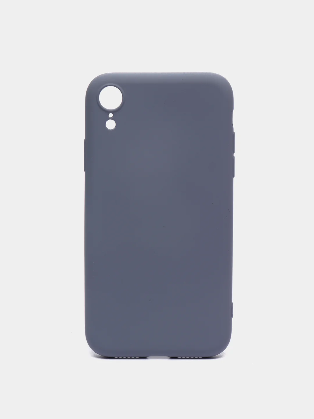Фиолетовый силиконовый чехол с шёлковым покрытием для Apple iPhone X, XR, XS MAX, 11 Pro, 11 Pro Max