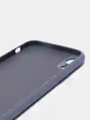 Фиолетовый силиконовый чехол с шёлковым покрытием для Apple iPhone X, XR, XS MAX, 11 Pro, 11 Pro Max
