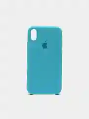 Голубой чехол Silicone Case ( Чехол силиконовый ) для iPhone XR