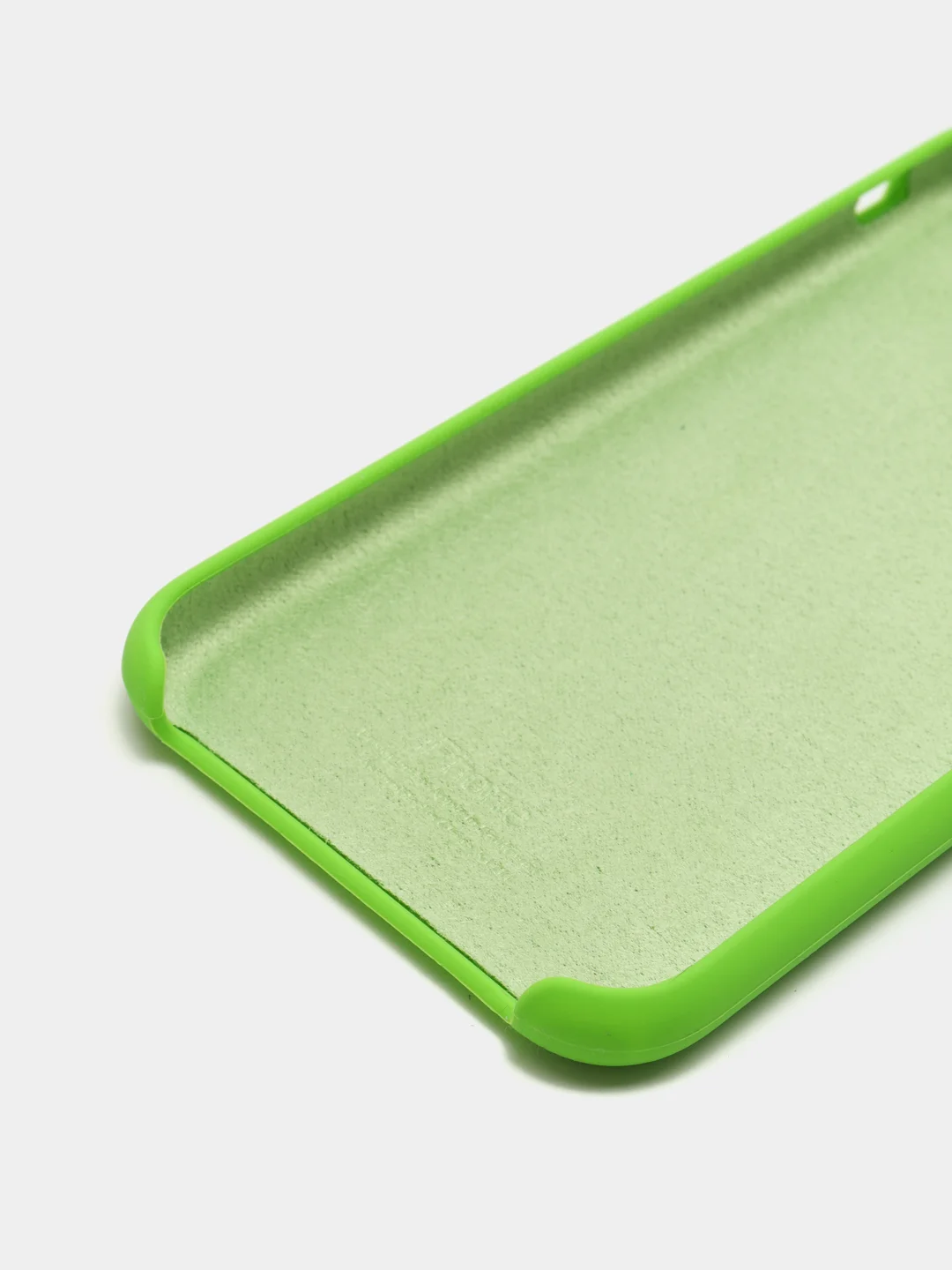 Зеленый чехол Silicone Case ( Чехол силиконовый ) для iPhone XR