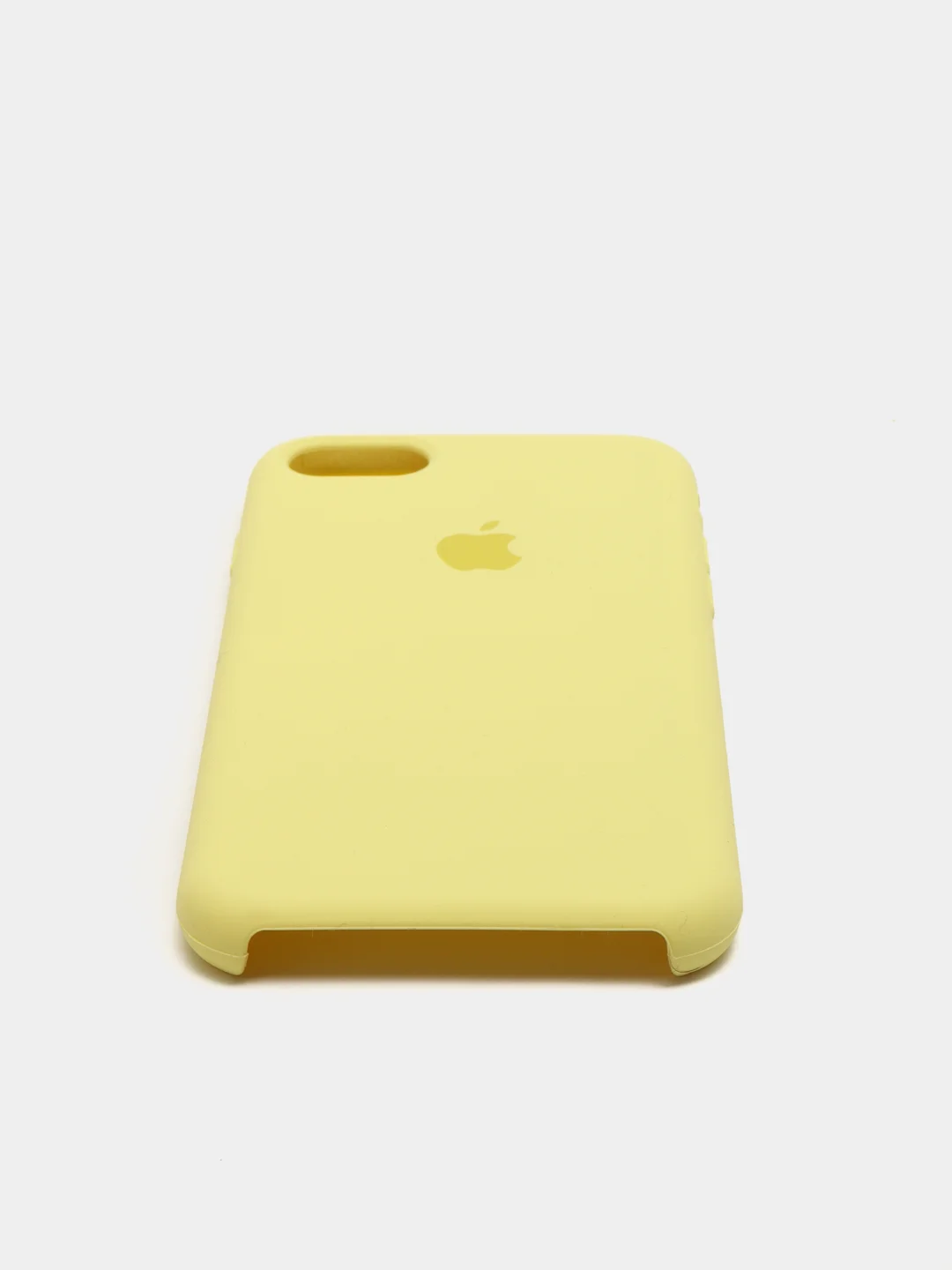 Светло-жёлтый чехол Silicone Case ( Чехол силиконовый ) для iPhone 7/ iPhone 7 plus
