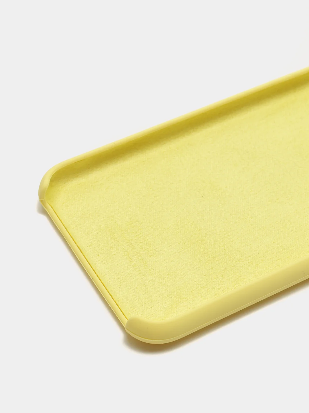 Светло-жёлтый чехол Silicone Case ( Чехол силиконовый ) для iPhone 7/ iPhone 7 plus