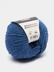 Синий меланж пряжа YarnArt Jeans