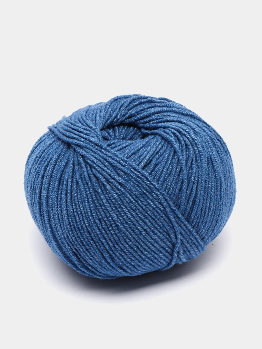 Синий меланж пряжа YarnArt Jeans