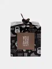 Коробка подарочная с принтом "You are the Best", 12 х 12 х 12 см