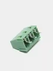10 штук Клеммник на плату KF301-3P шаг 5.08мм зеленый