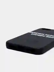 Фиолетовый силиконовый чехол с надписями для iPhone X/Xs, Xr, 11, 12/12Pro, 13/13Pro, 14/14Pro